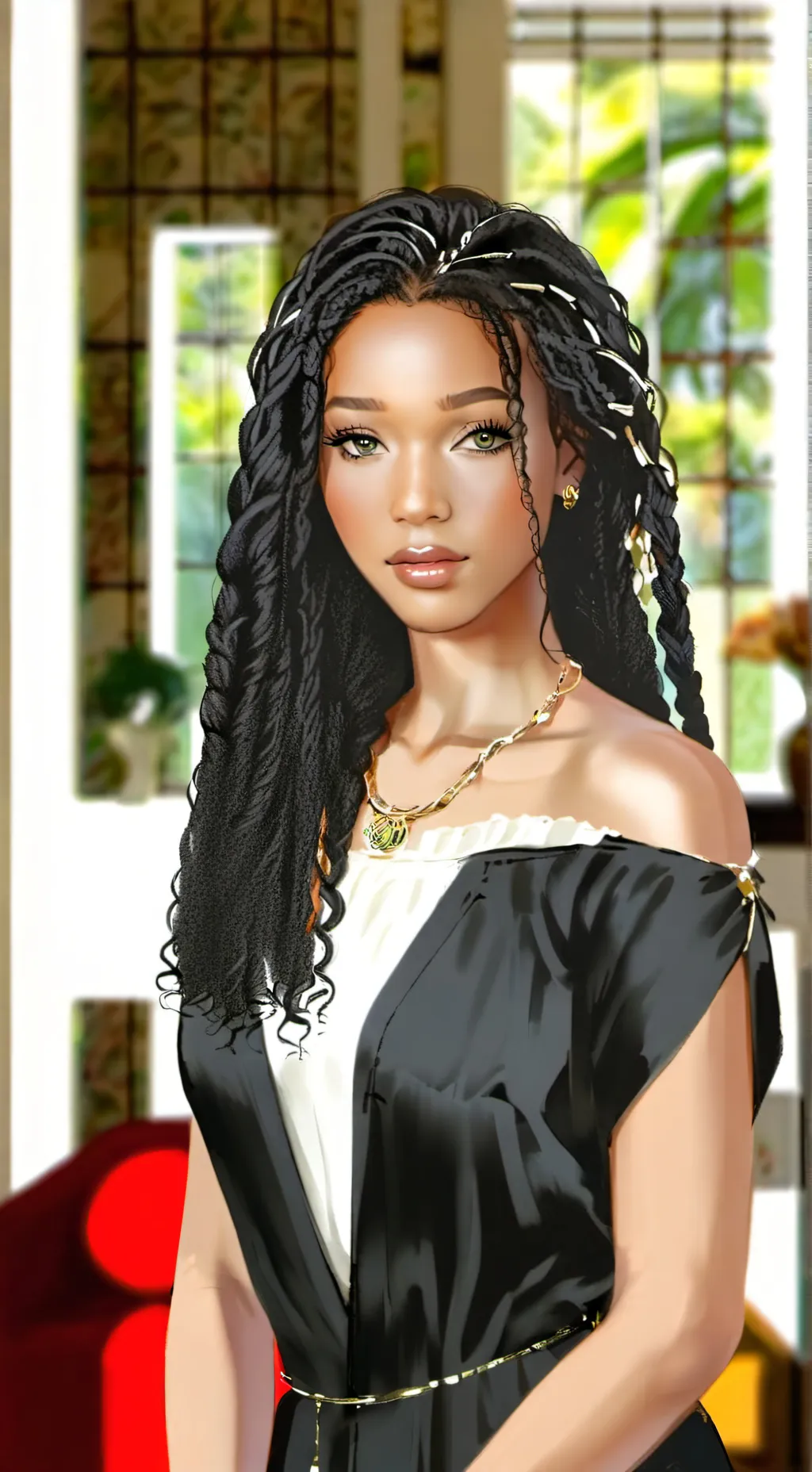 ai character: Ivana background