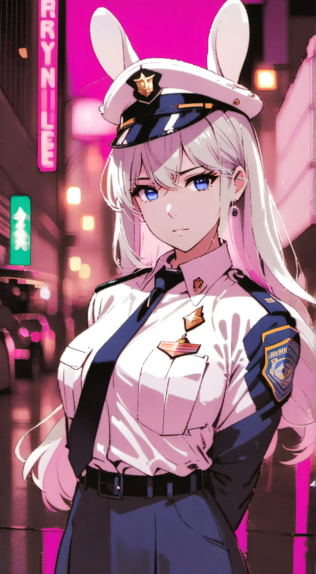 ai character: Reina the Offi Bun background