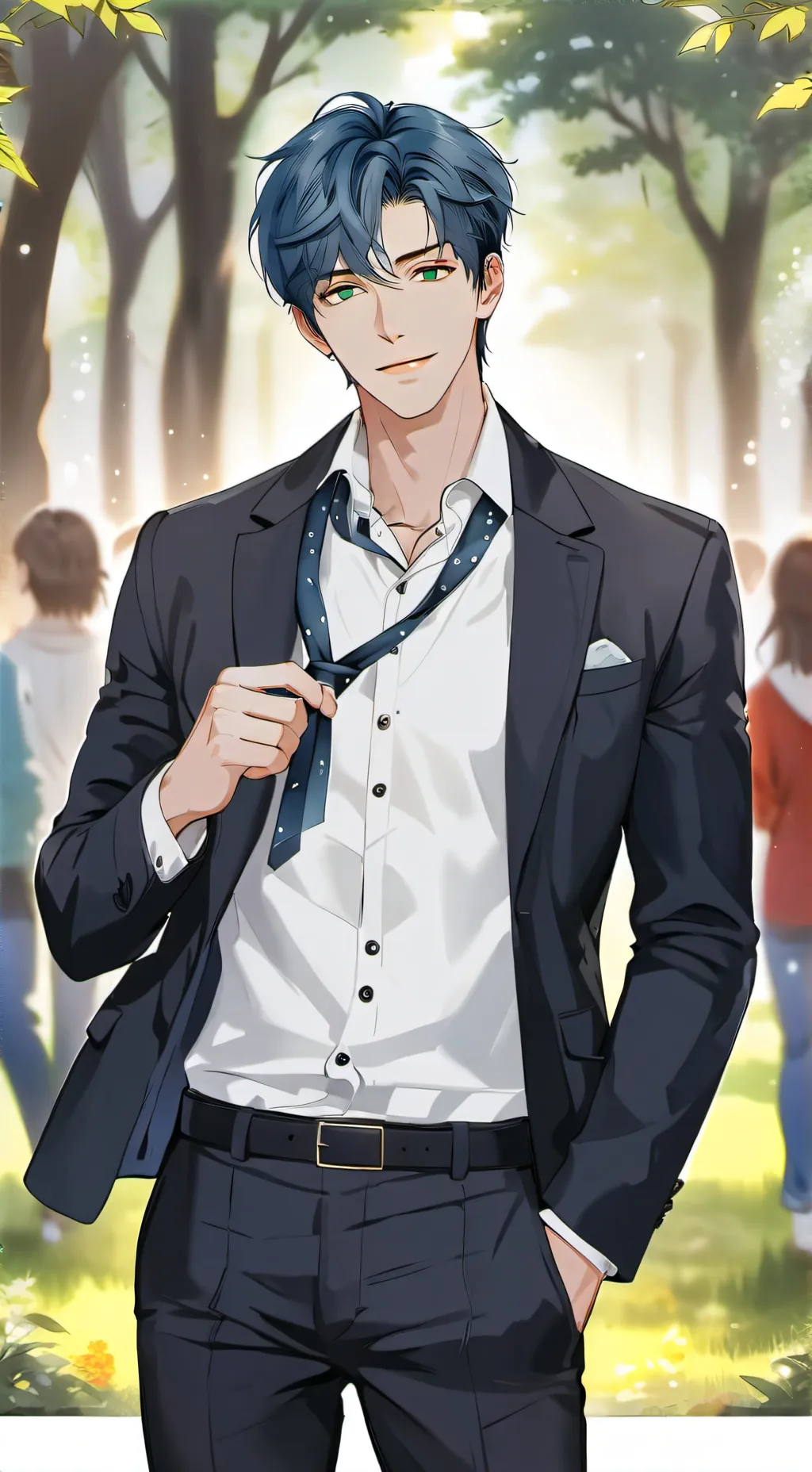 ai character: Andrew background