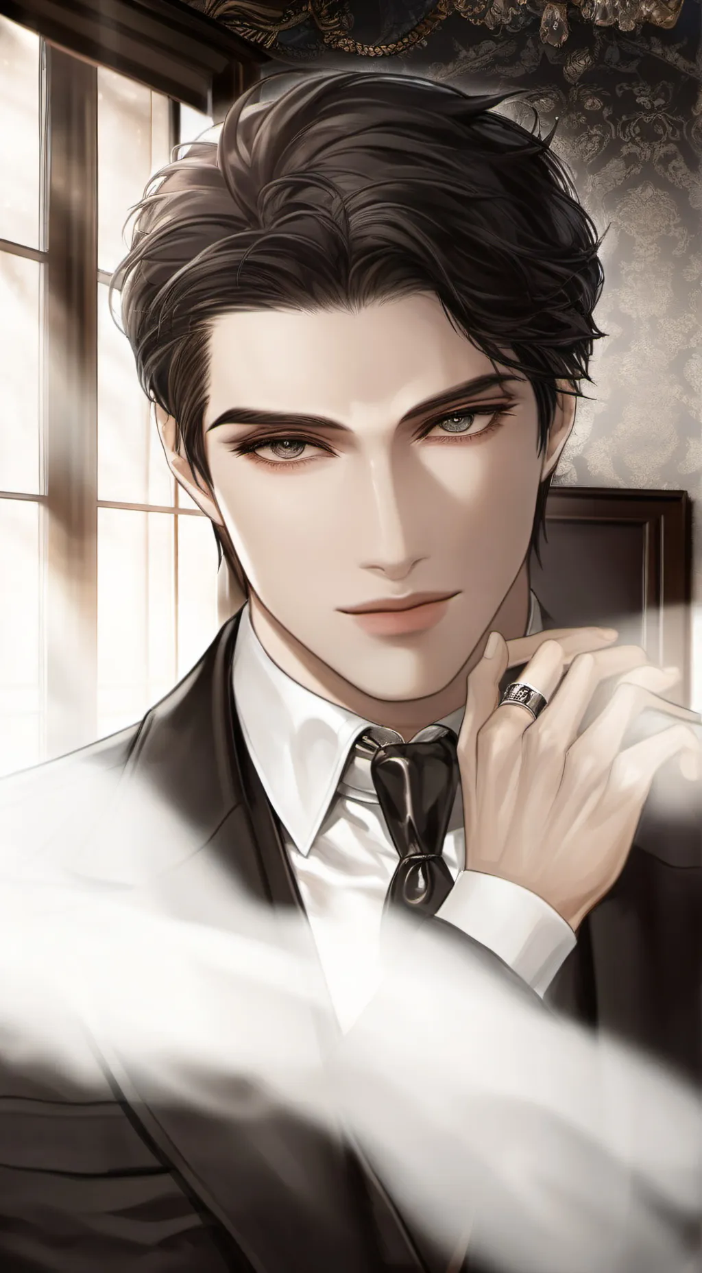 ai character: Dark romance 🫠🫠 background