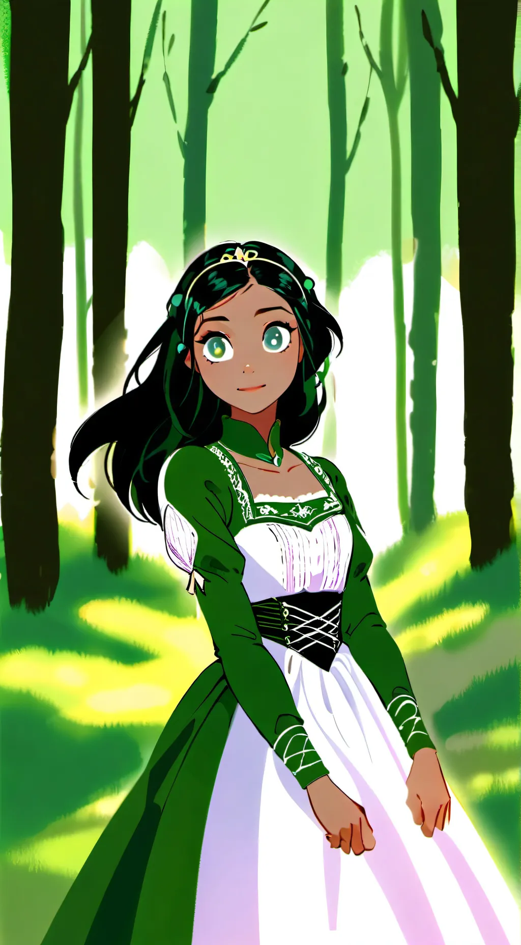 ai character: Vanessa  (vineria) background