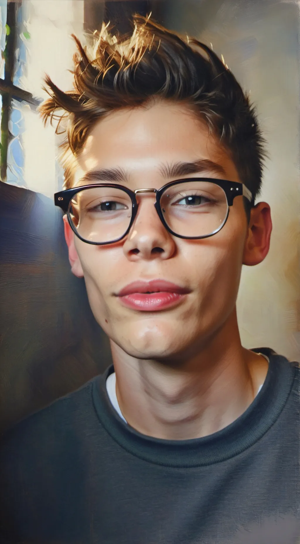 ai character: Strahinja sigmica background