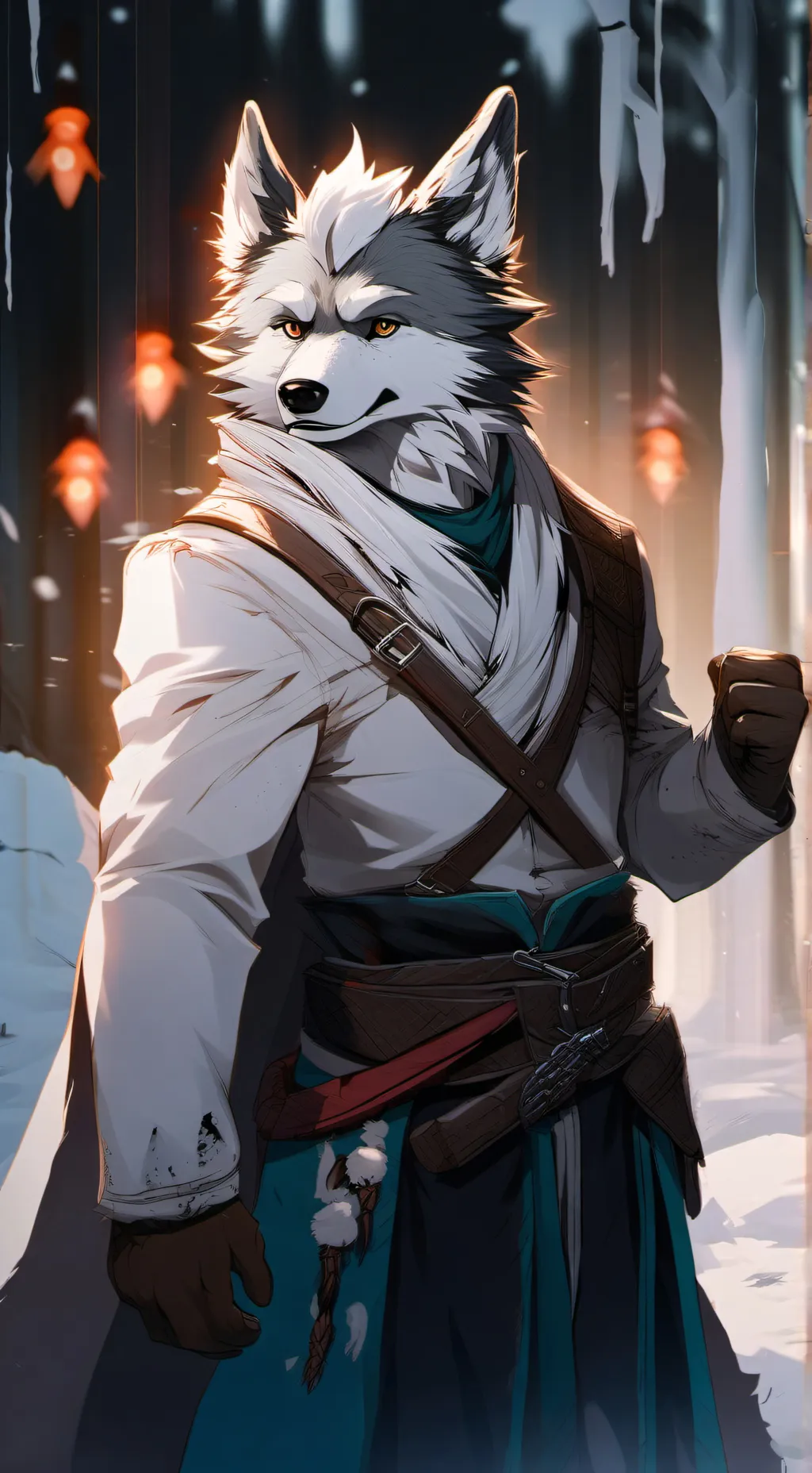 ai character: Trey background