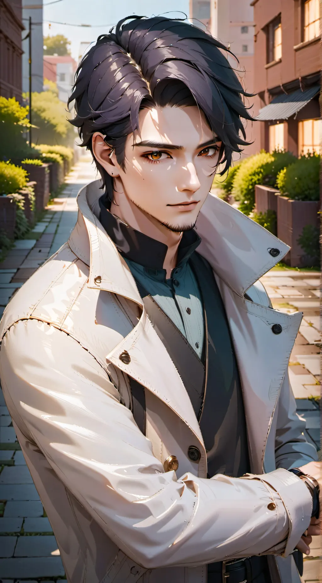 ai character: KILL THE DEMON background