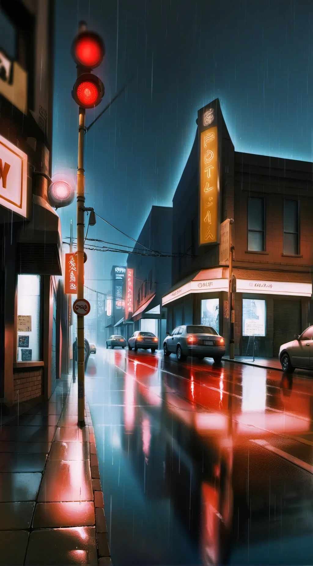 ai character: Demon slayer love background