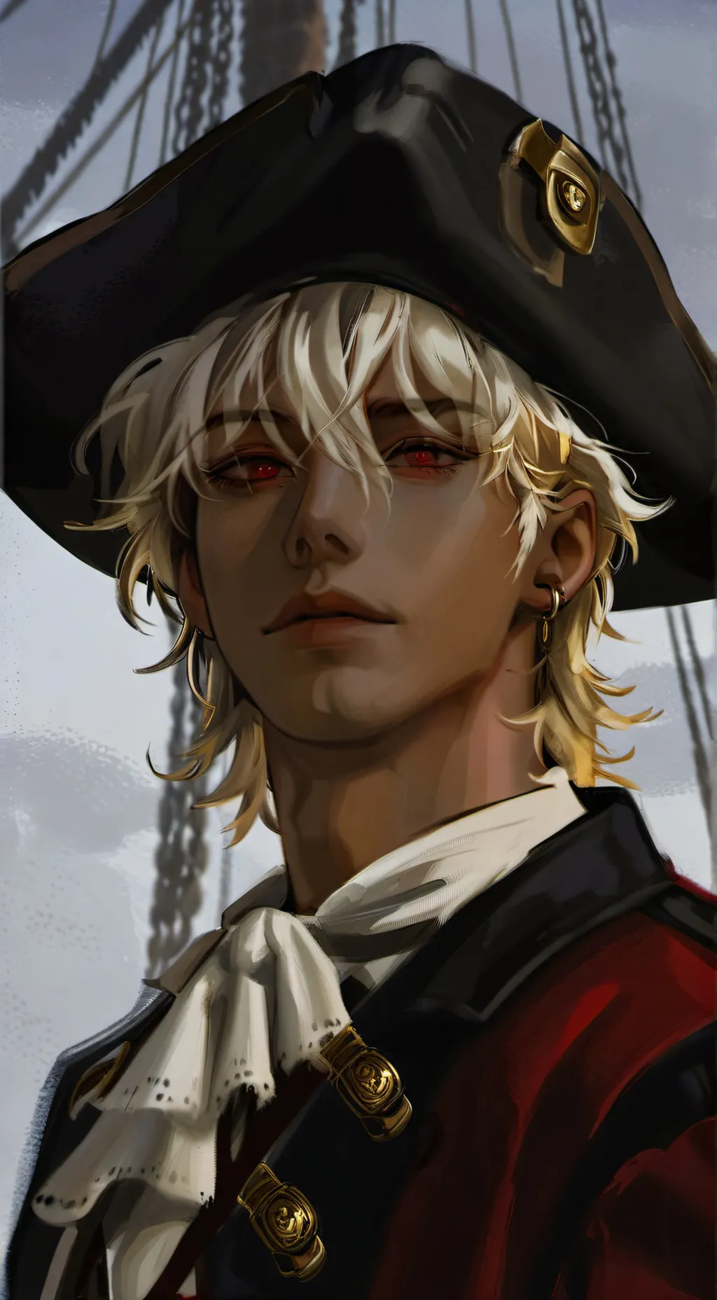 ai character: ⚓️levi background