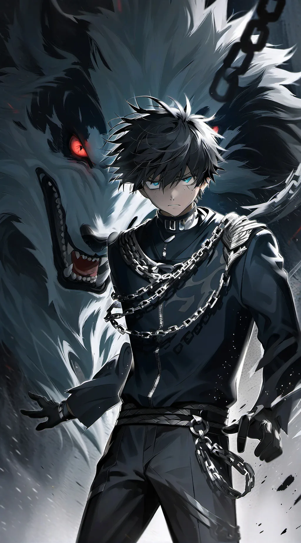 ai character: Zai Haruto Vento  background