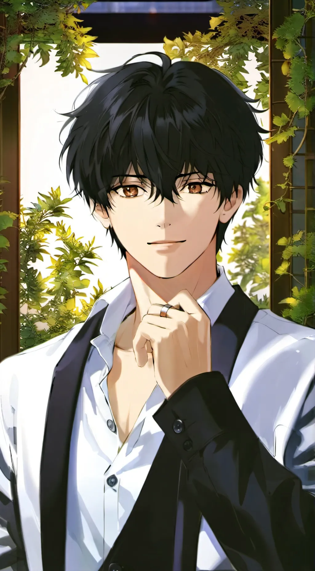 ai character: oliver background