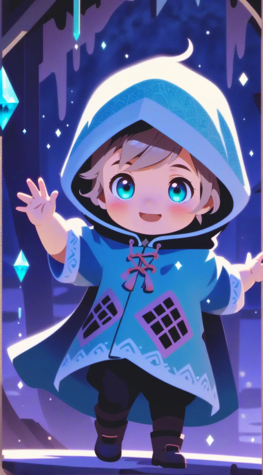 ai character: Baby background