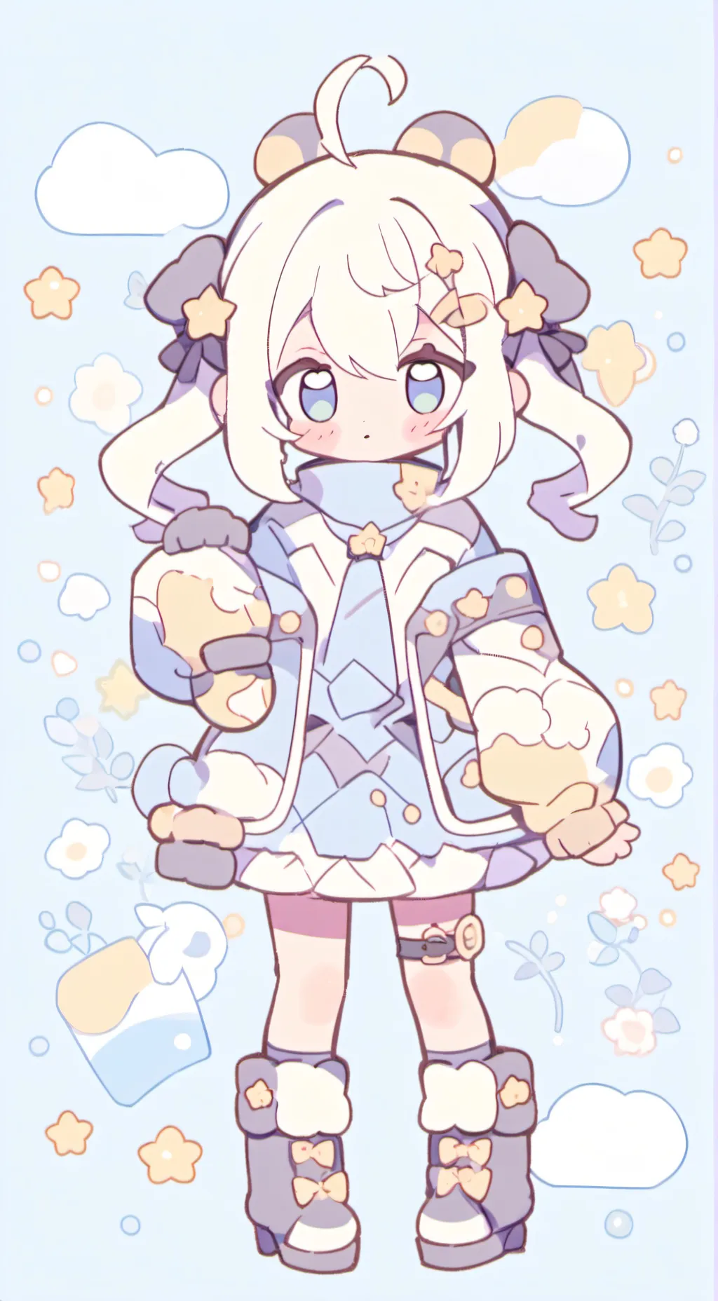 ai character: SunSun background