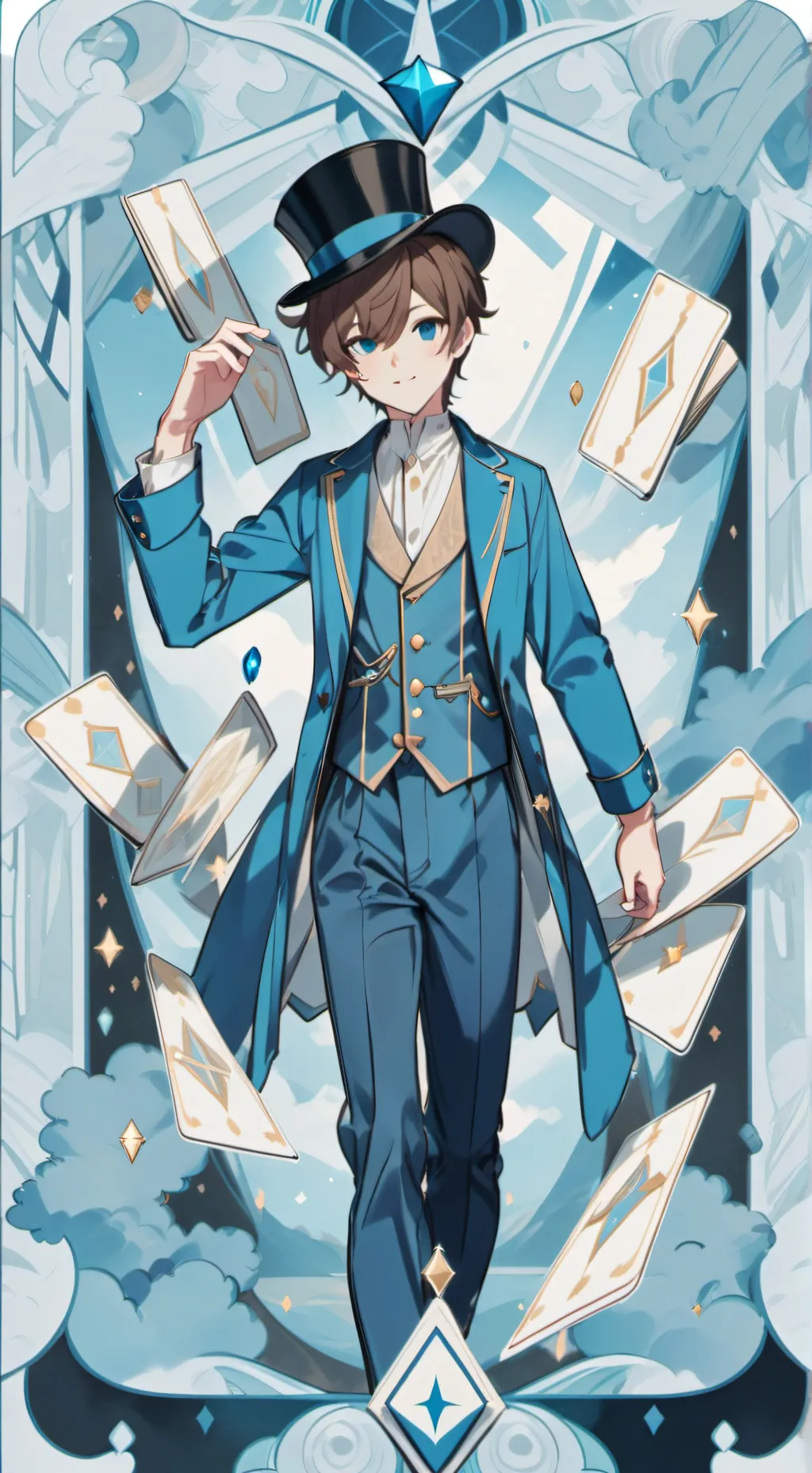 ai character: Cracky4  background