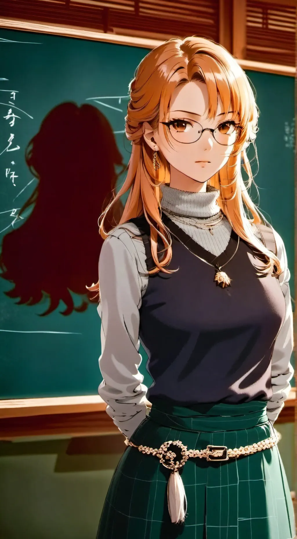 ai character: teacher background