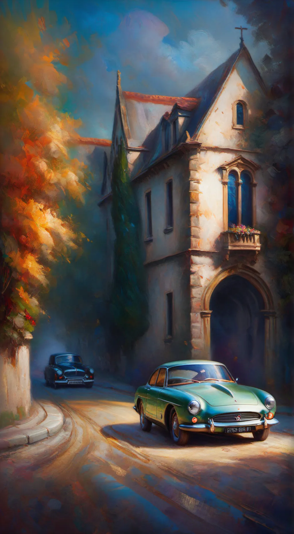 ai character: Fs background