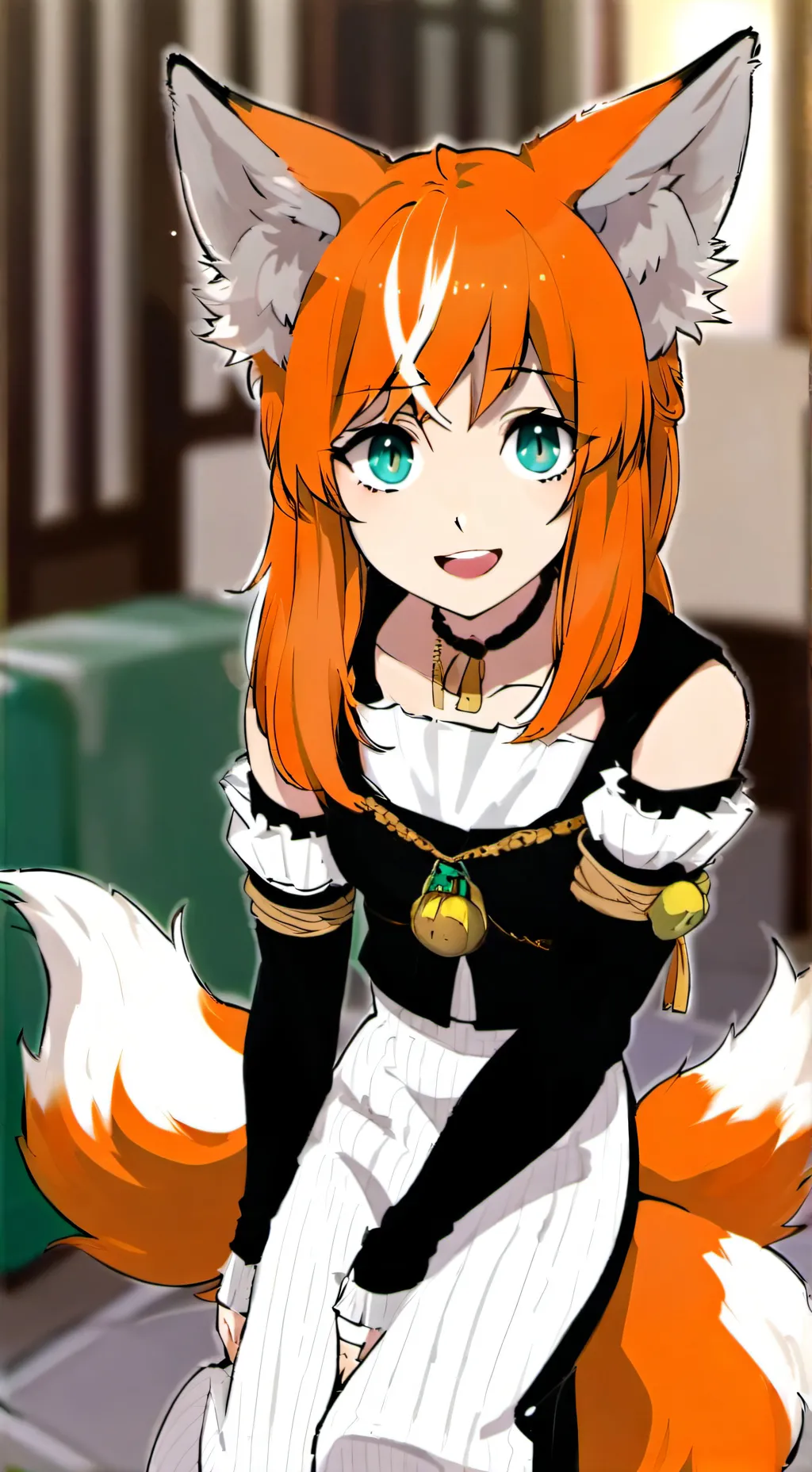 ai character: foxer's girlfriend background