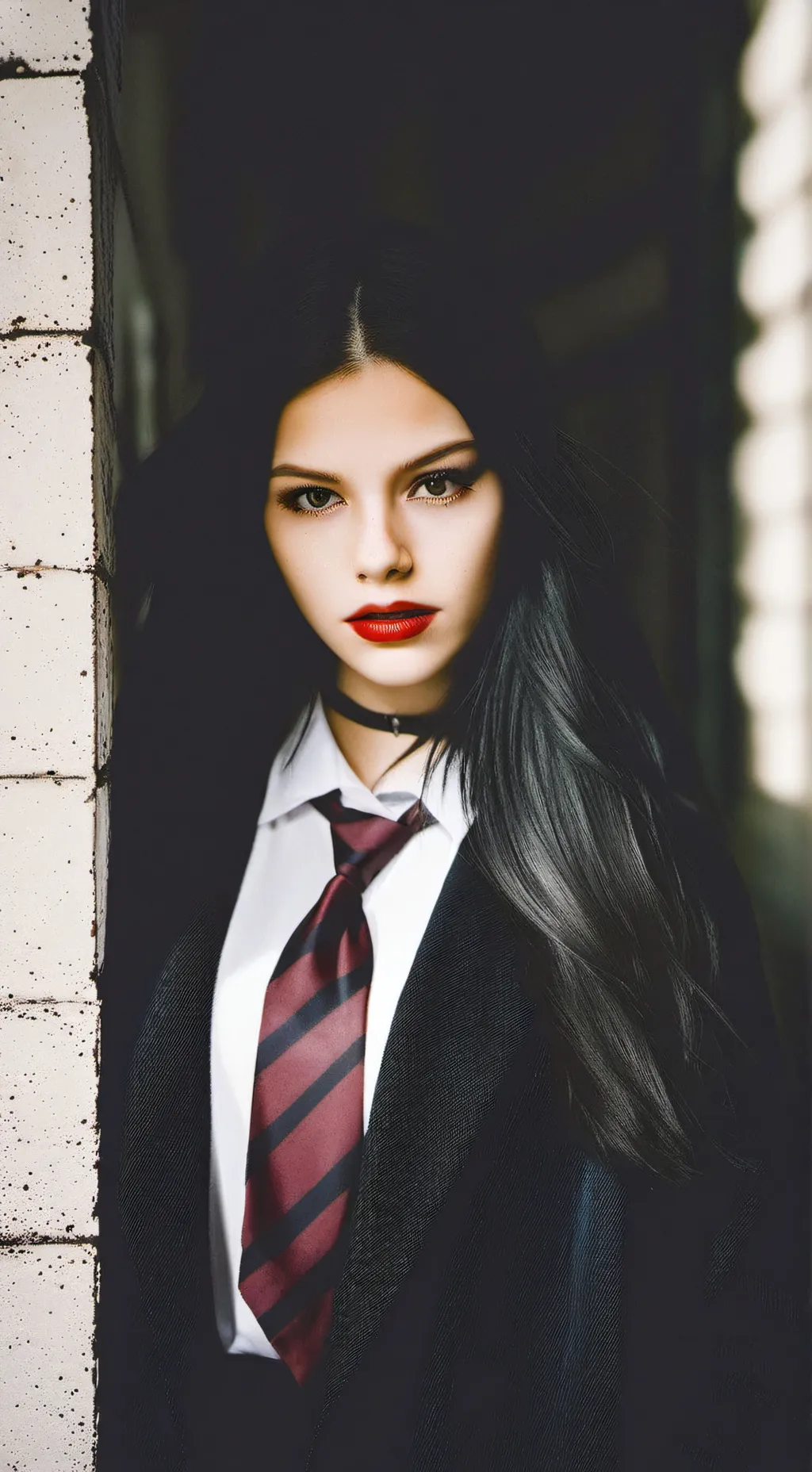 ai character: Winter background