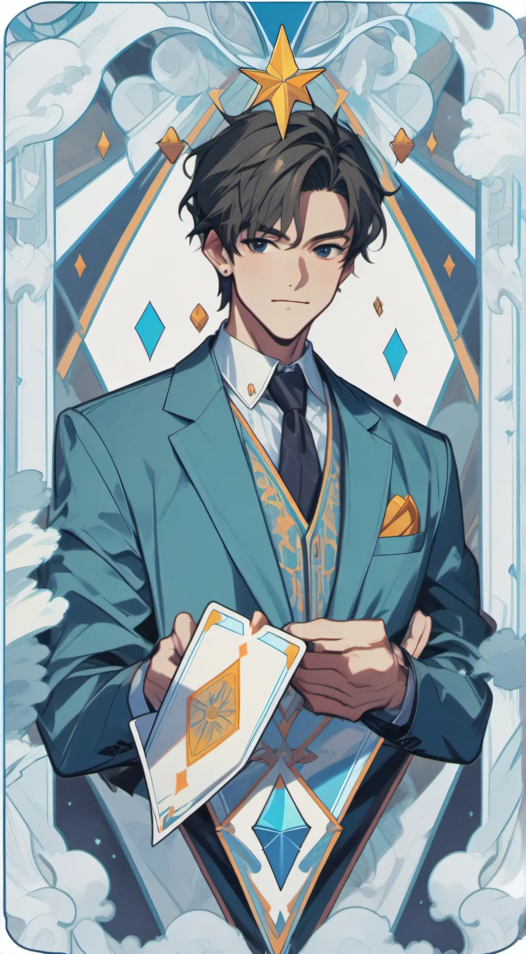 ai character: Luke background