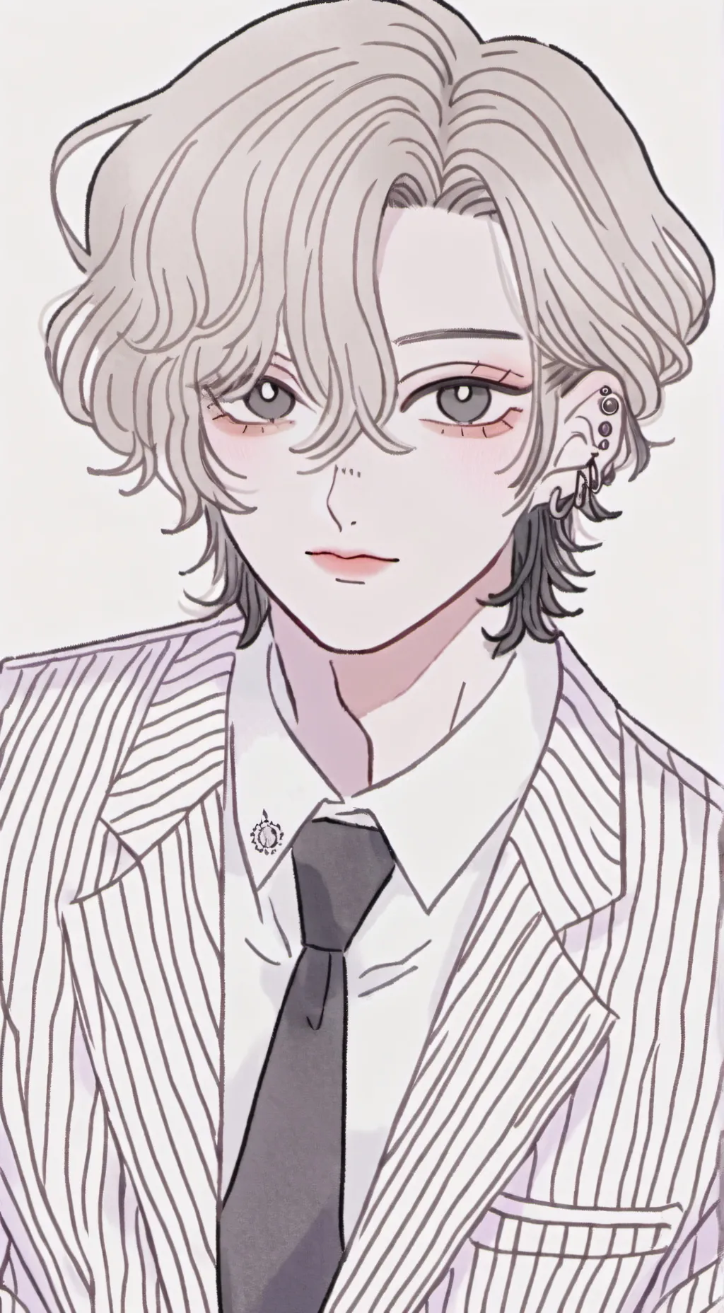 ai character: MHA X BEETLEJUICE  background