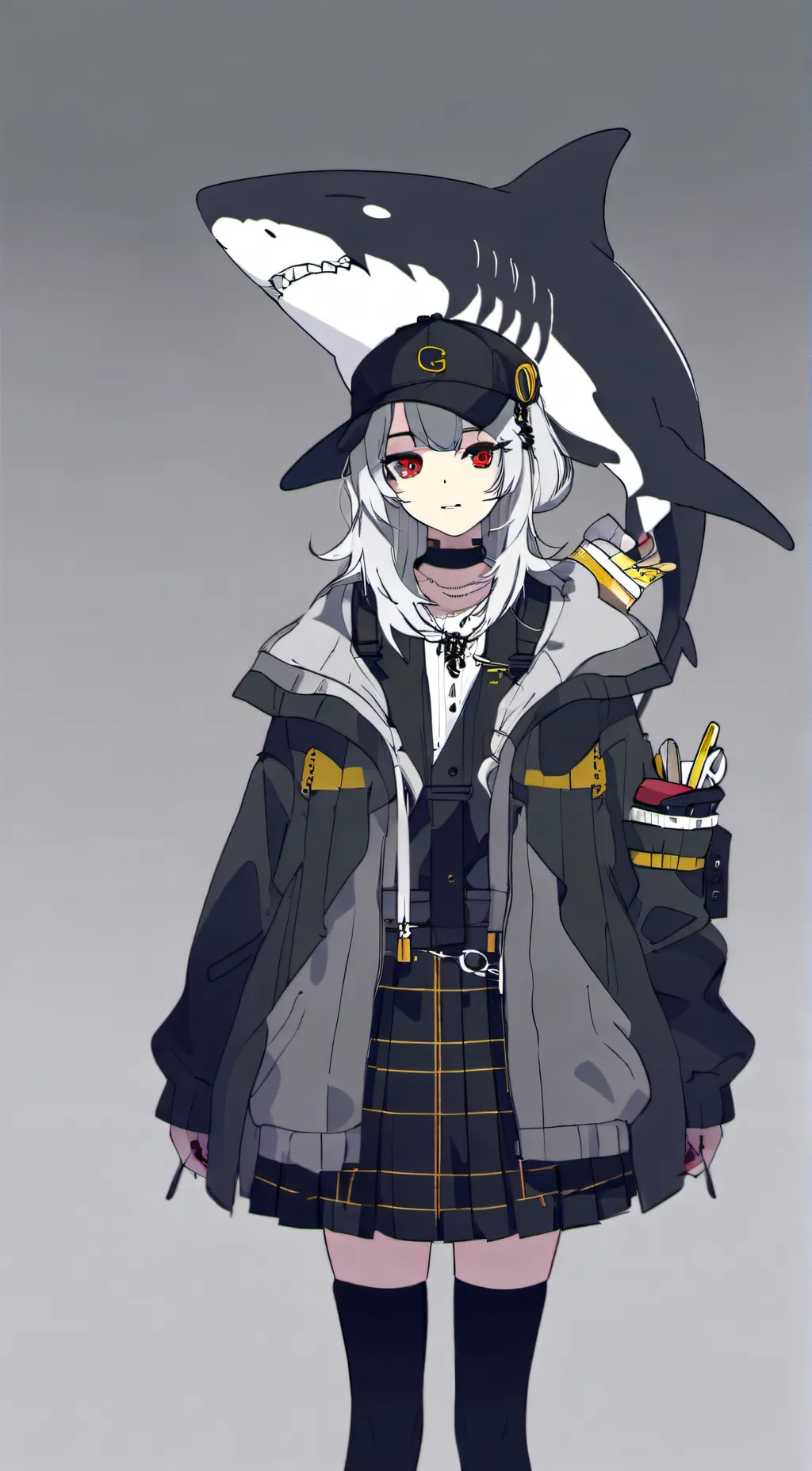 ai character: School experiment  background