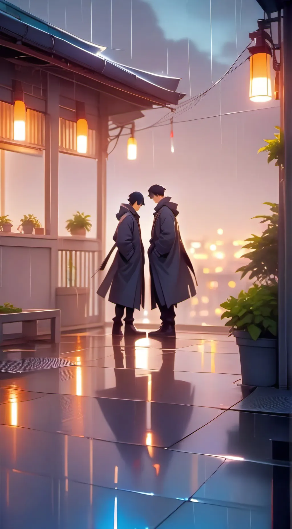 ai character: Enemies  to Lovers background