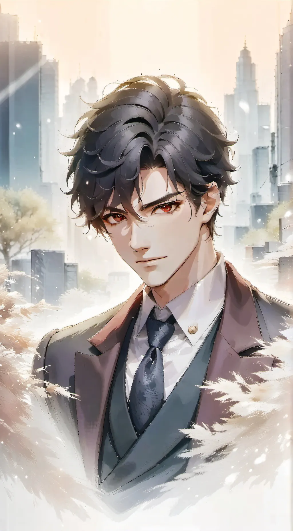 ai character: ★Ethan & Skyler★ background