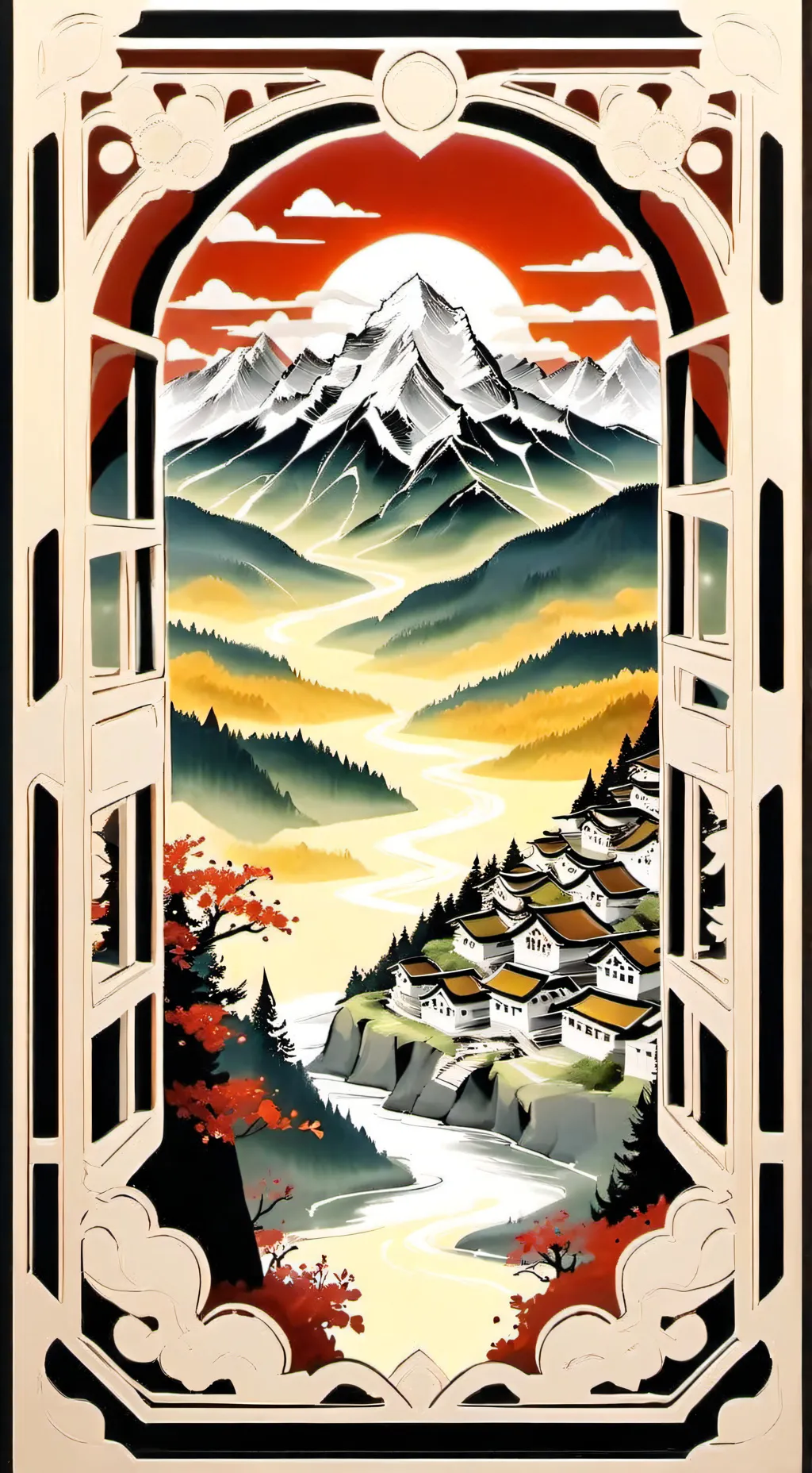 ai character: FORSAKEN background