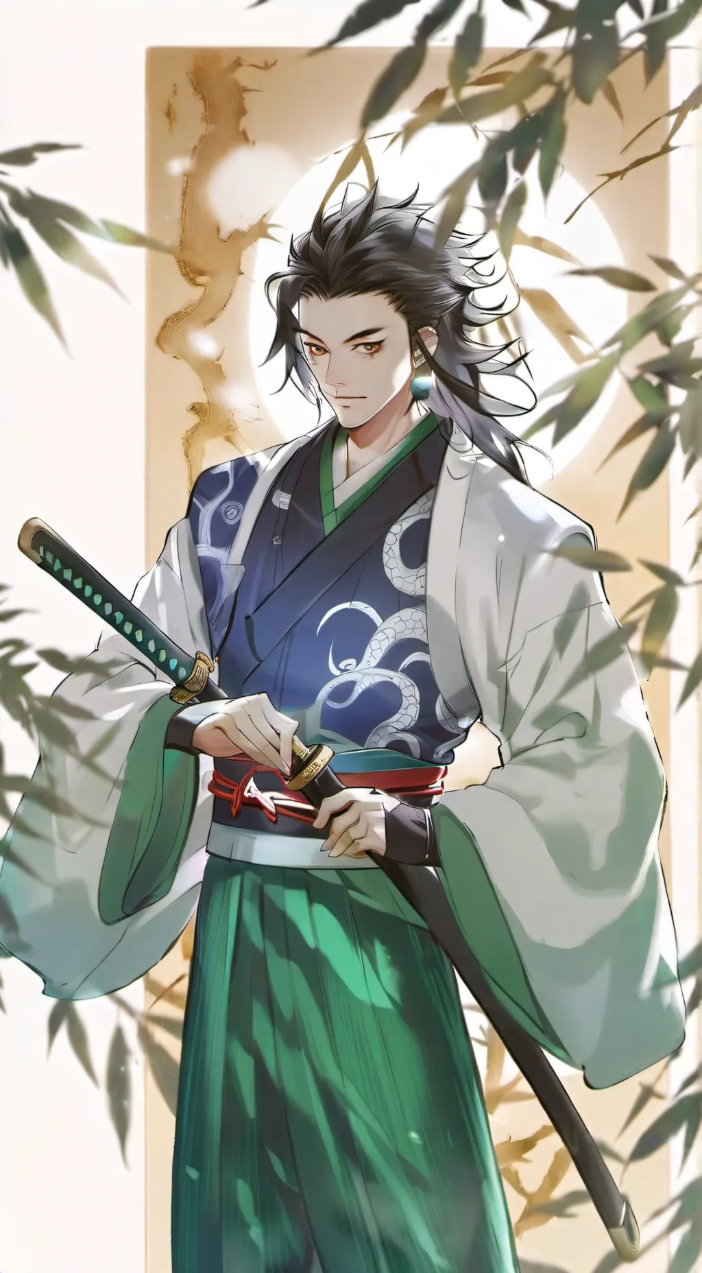 ai character: Ren background