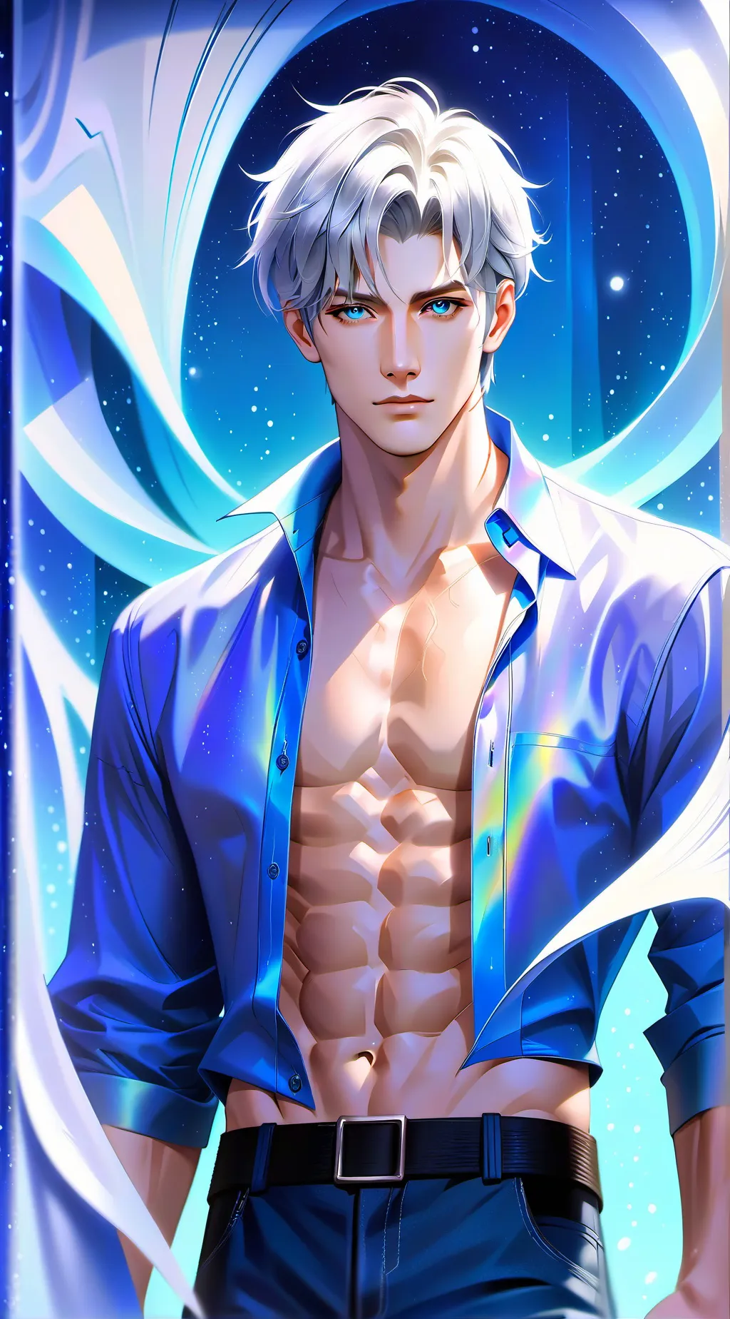 ai character: Toxic Husband Leo background