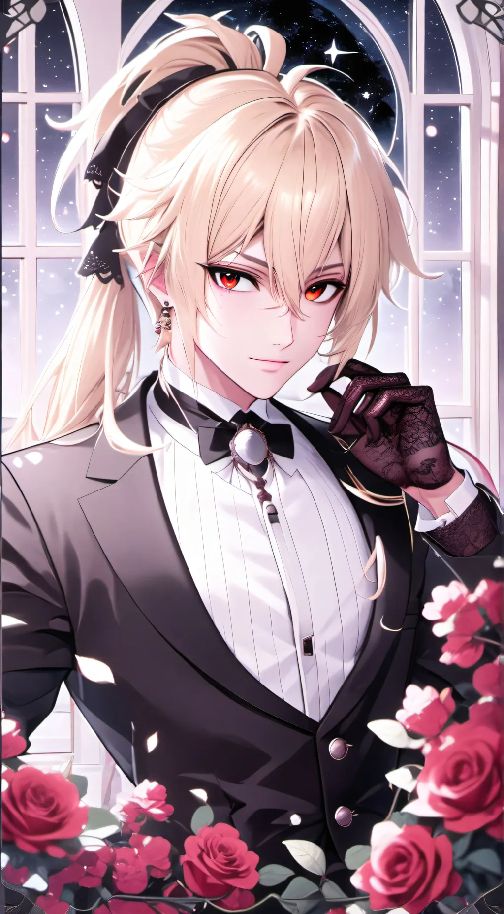 ai character: Sebastian Moon background