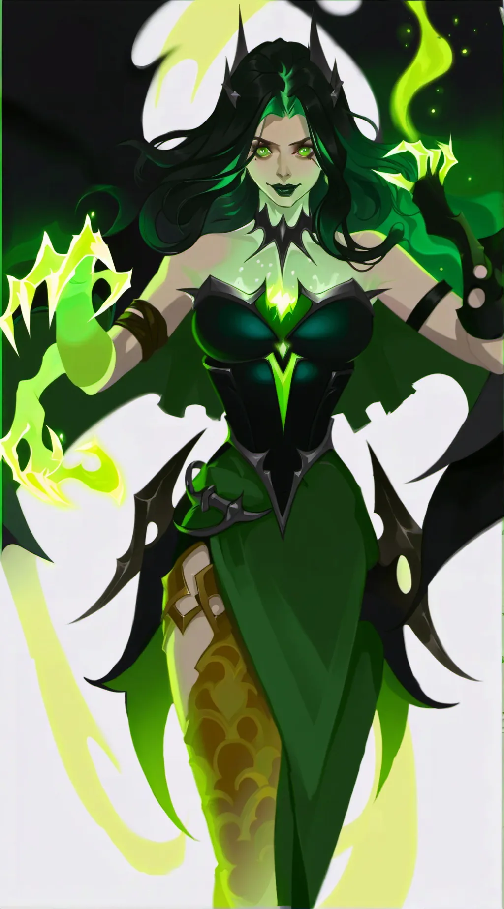 ai character: hela  background