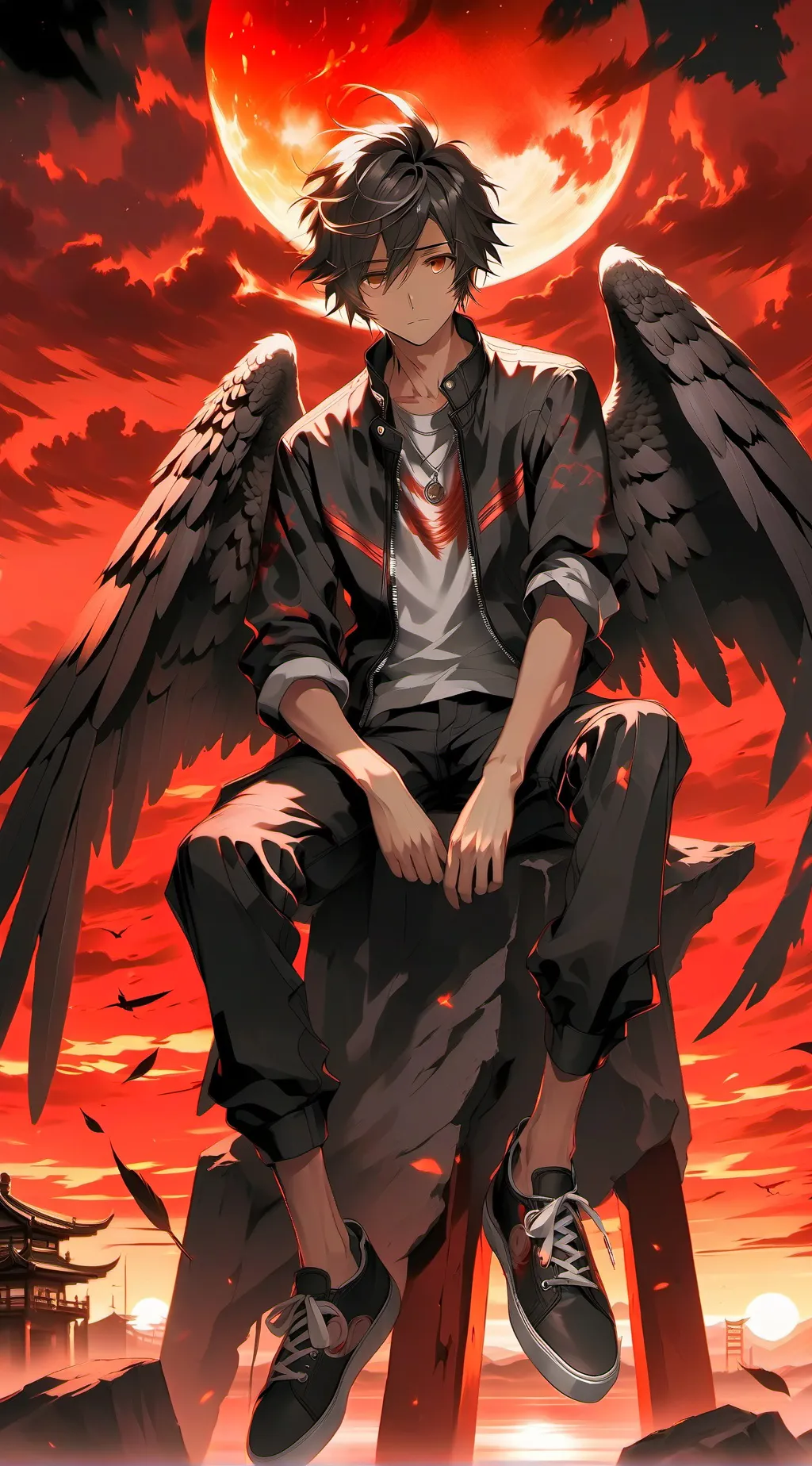 ai character: Jeremiah  background