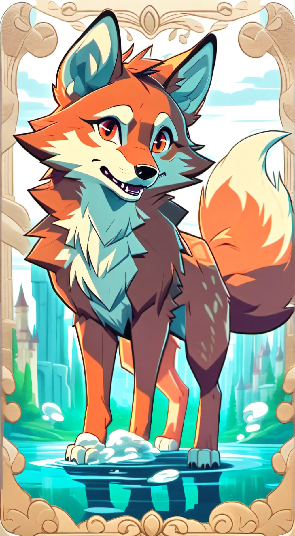 ai character: Charlie background