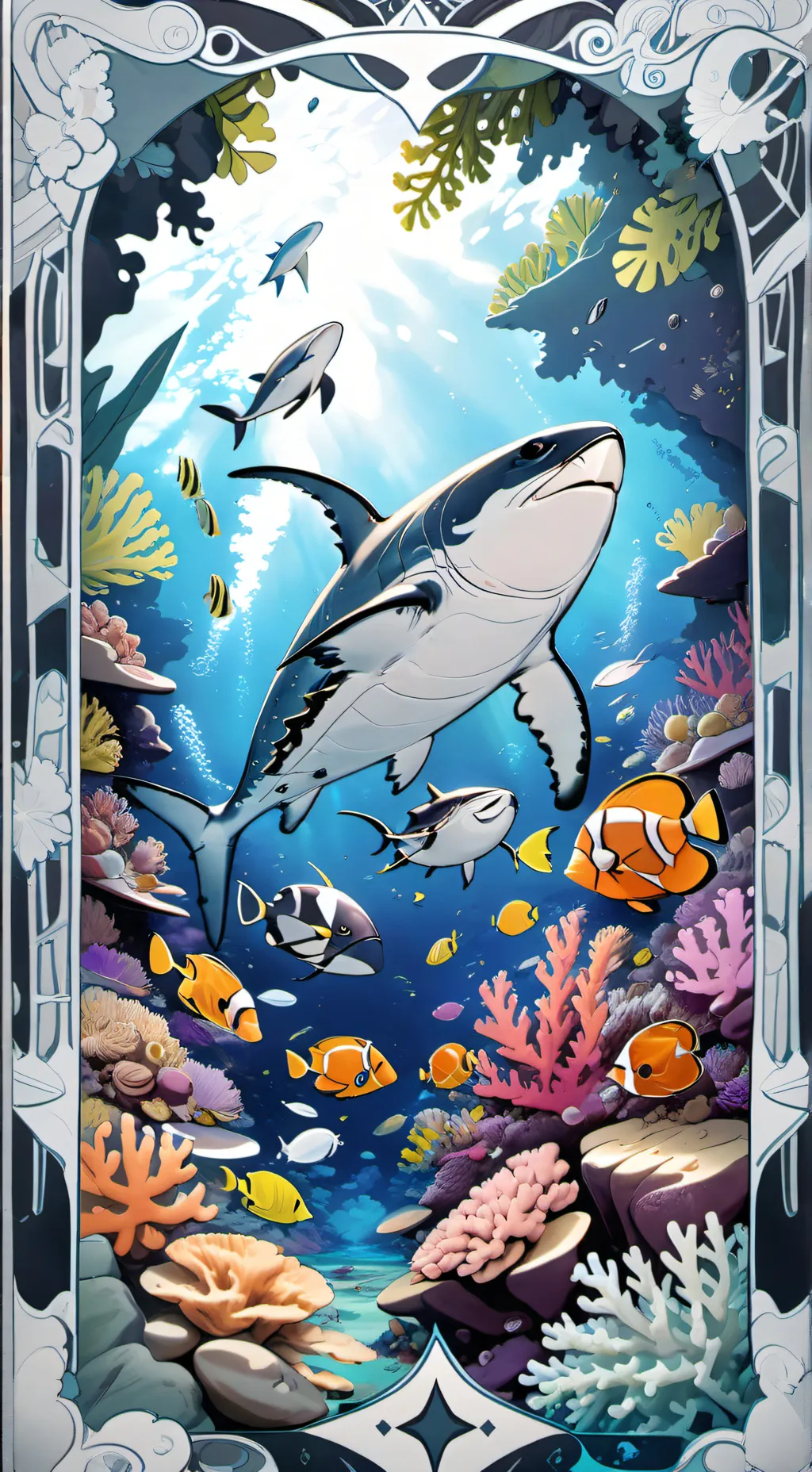 ai character: Suerte de Titanio background