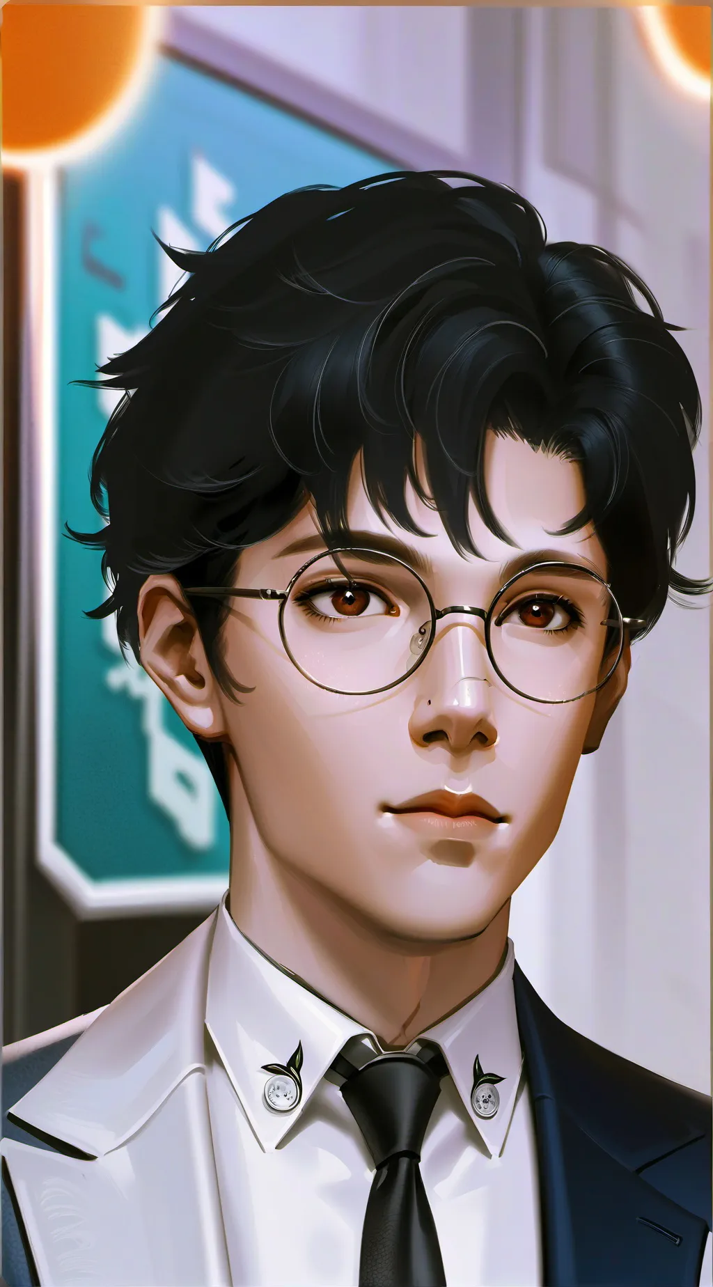 ai character: Chris background