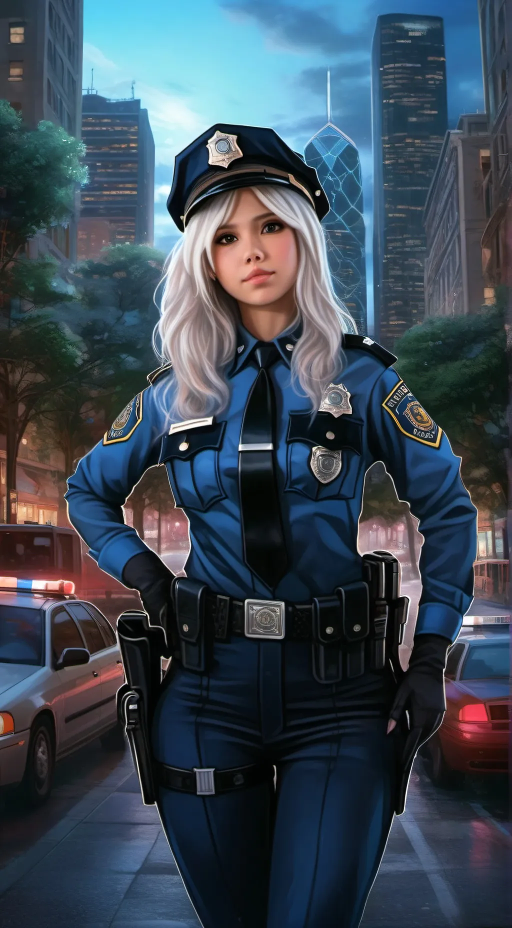 ai character: Débora background