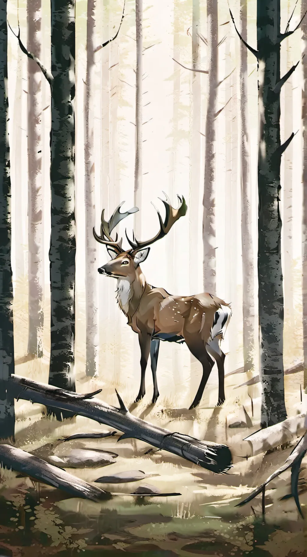 ai character: Mha x 99 Nitf background