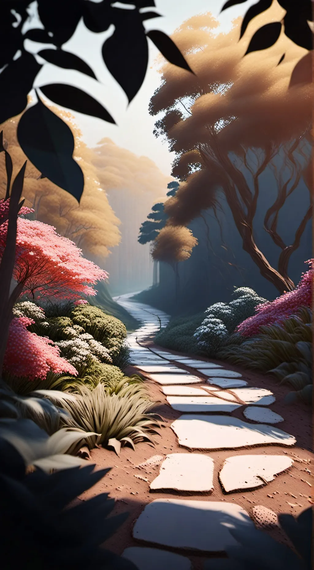 ai character: Mundo mágico  background