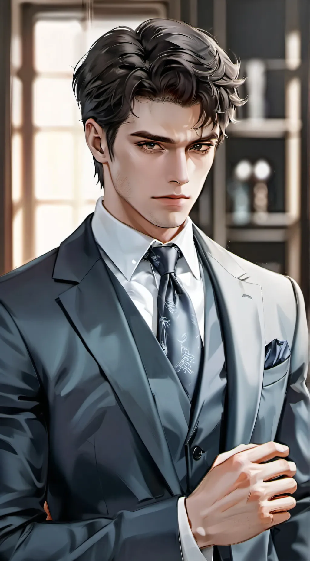 ai character: °^~Mafia boss~^° background