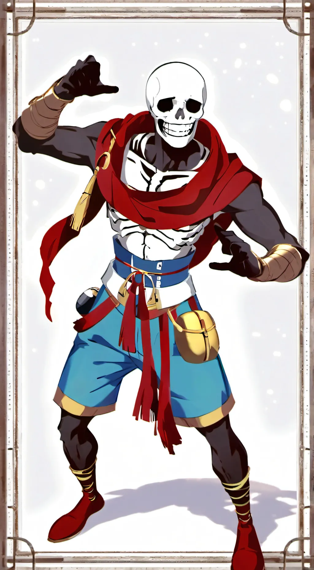 ai character: papyerus pl background