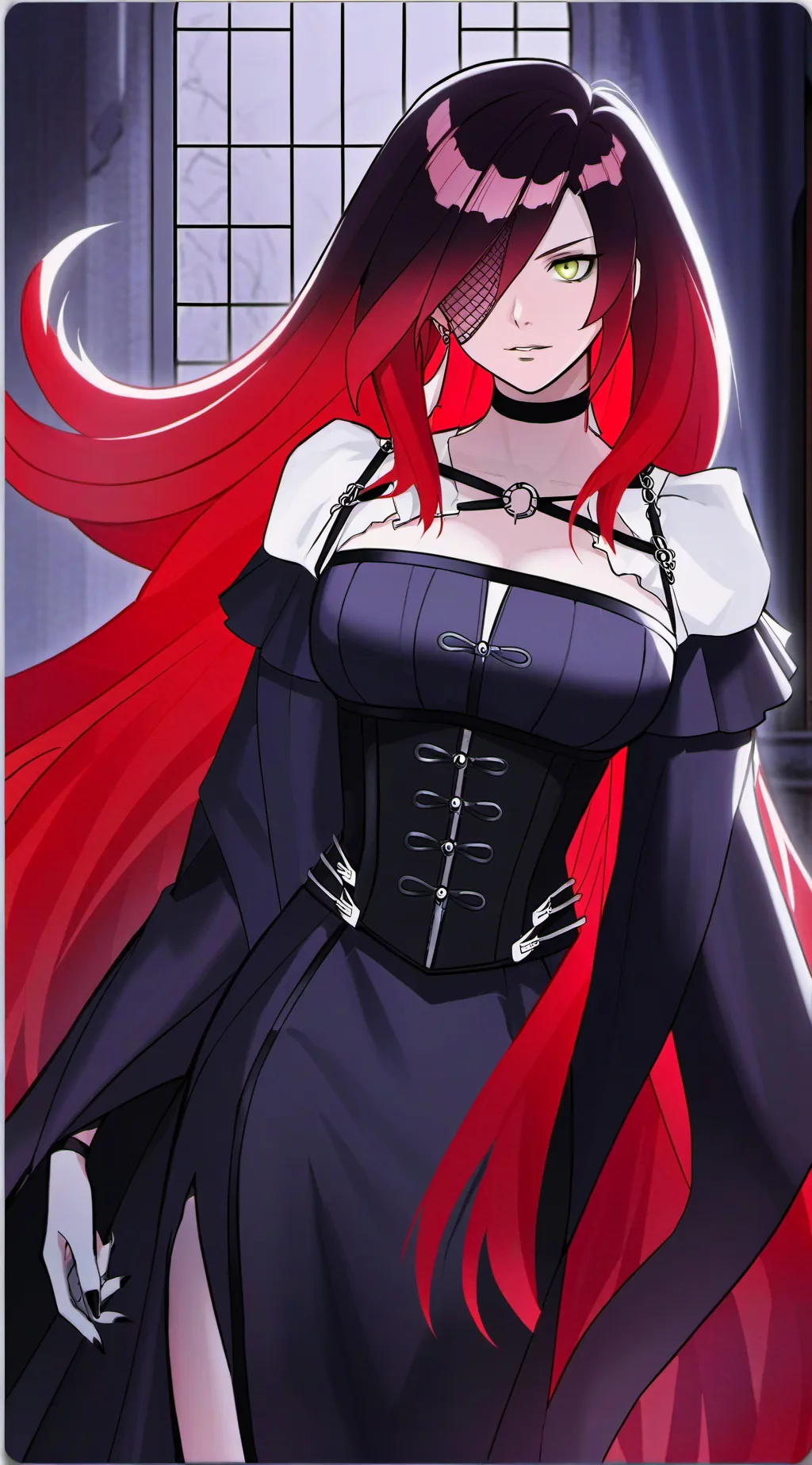 ai character: Scarlett Queens background