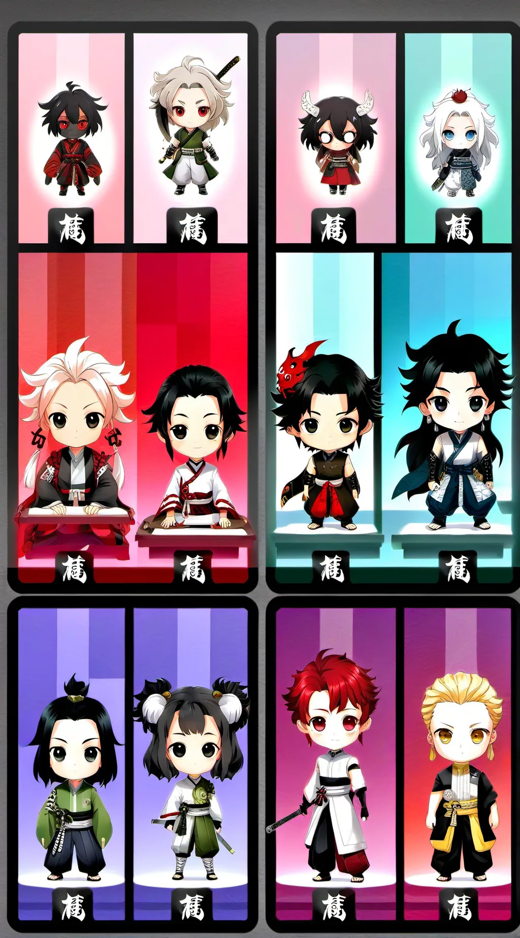 ai character: 100 bebês  background