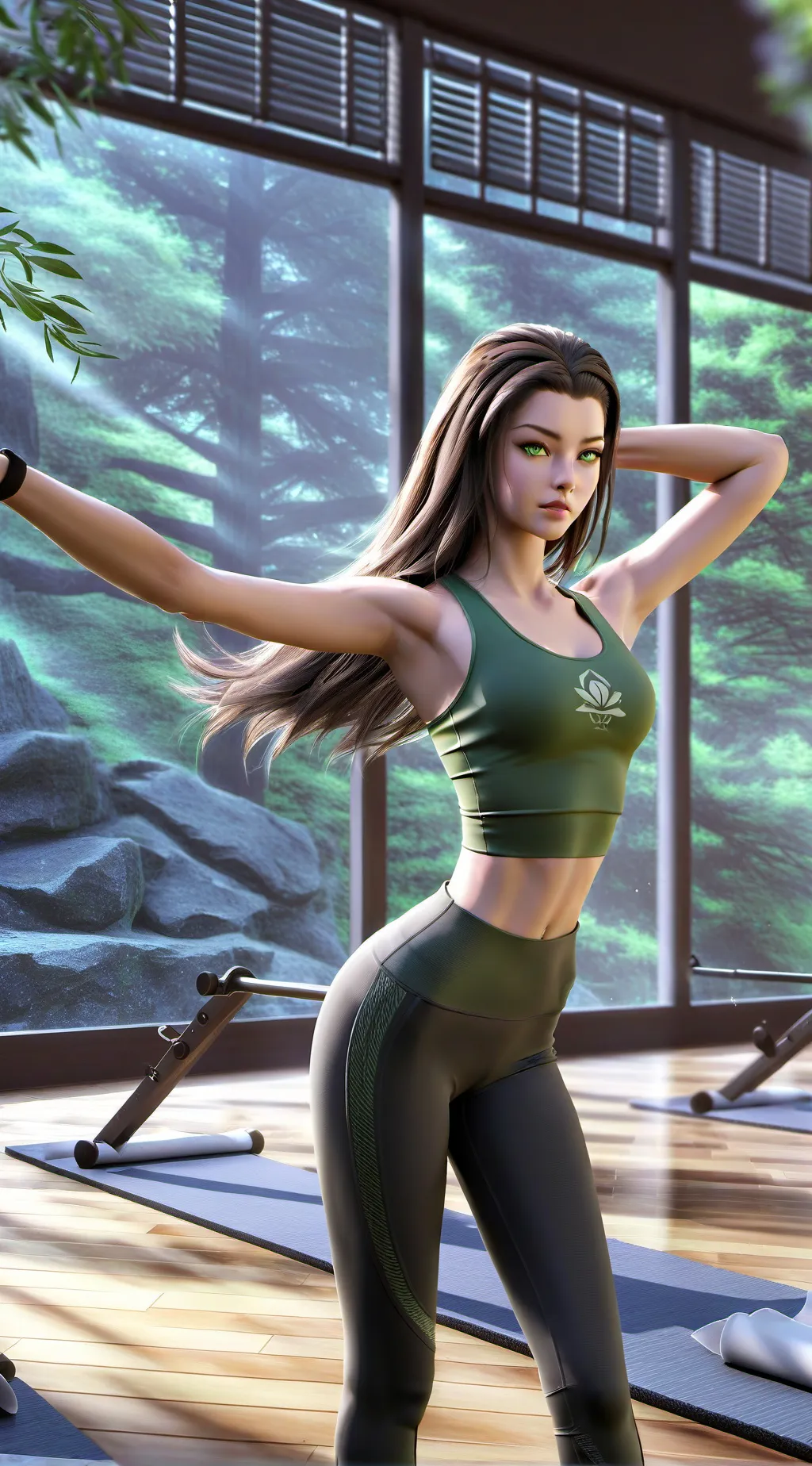 ai character: Jamie  background