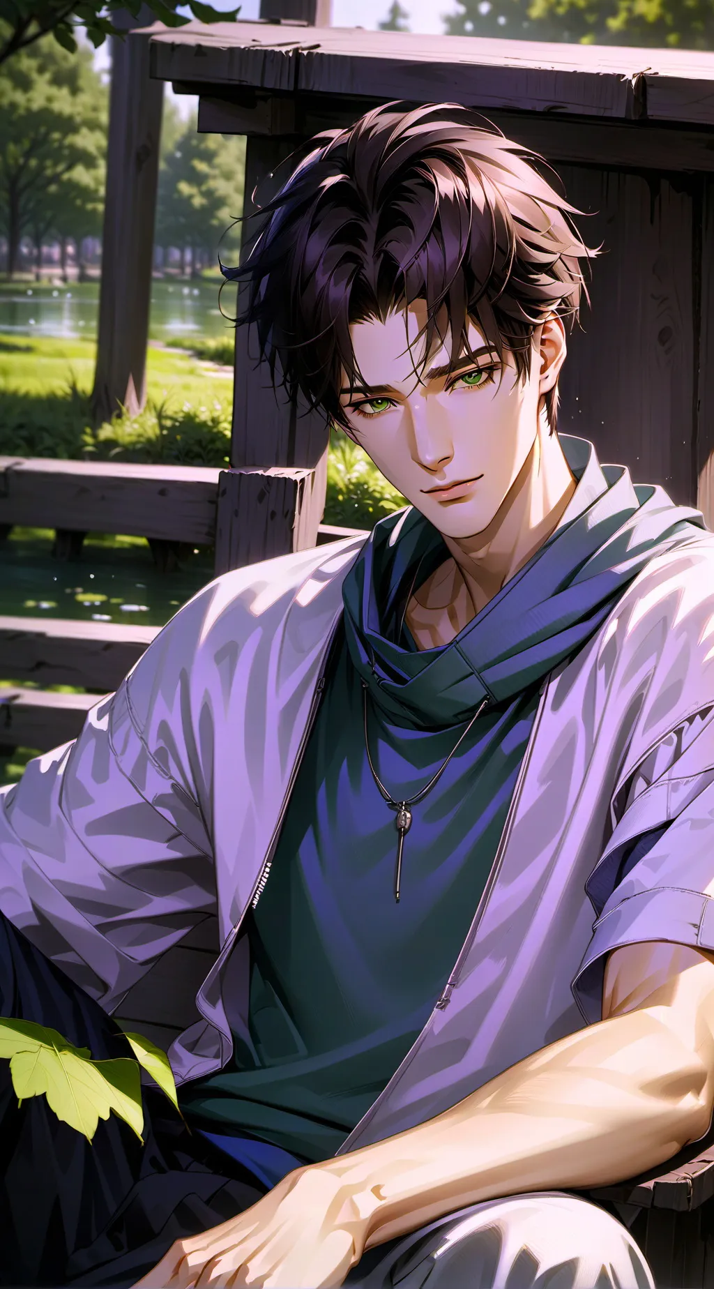 ai character: Andres  background