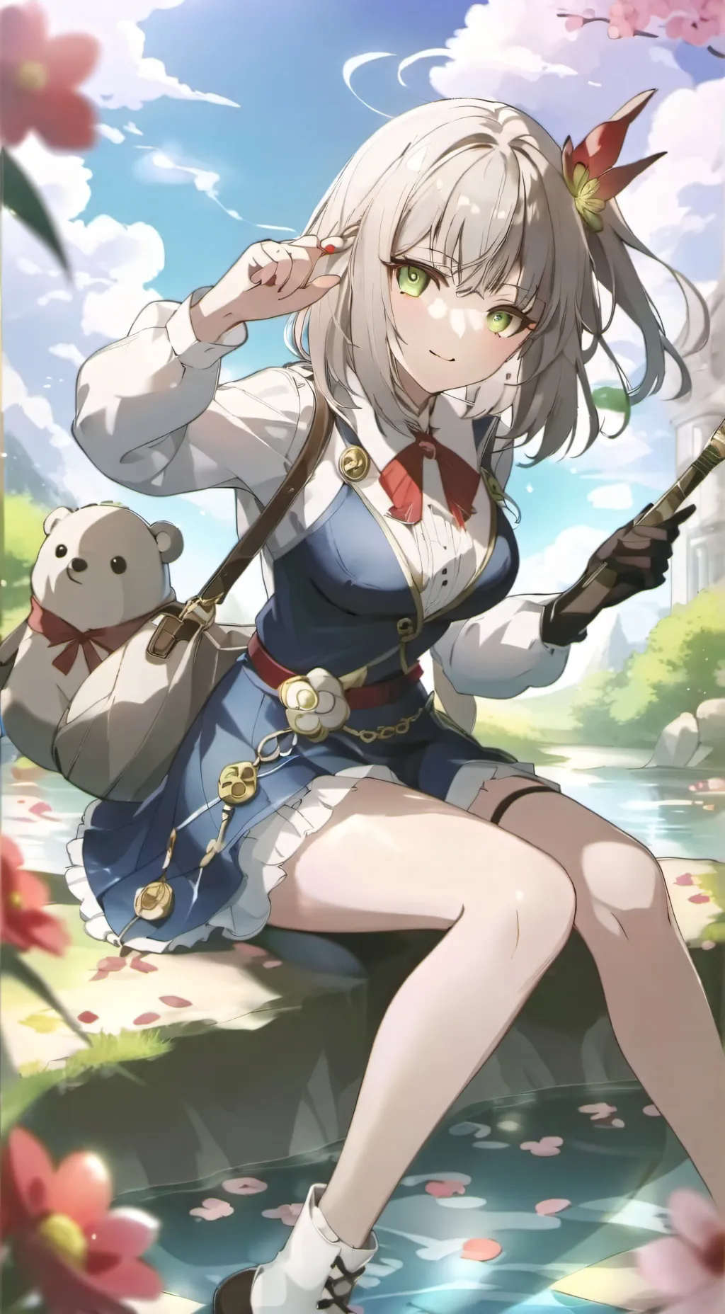 ai character: kim-see! background