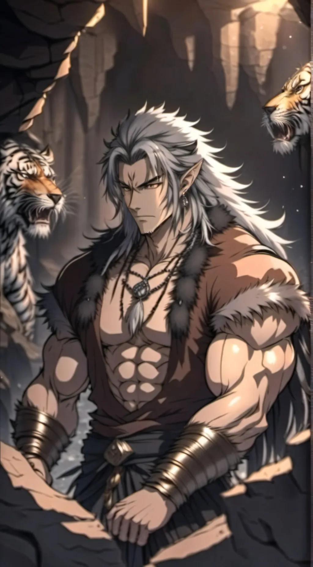 ai character: ￼Zander  background