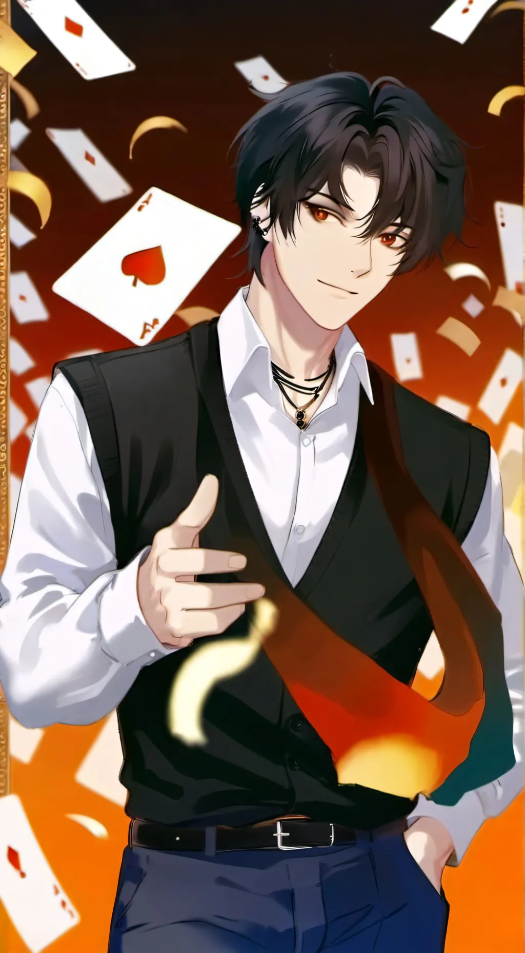 ai character: Даниэль background