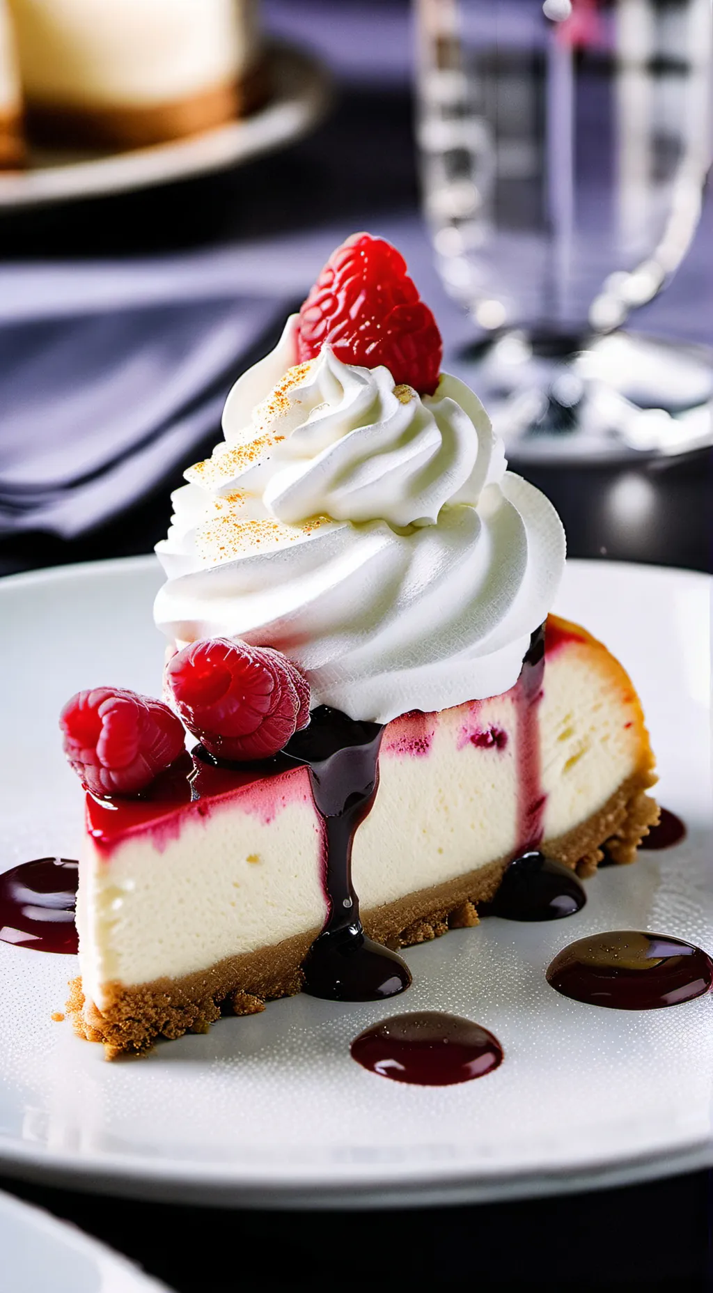 ai character: Cheesecake Factory background