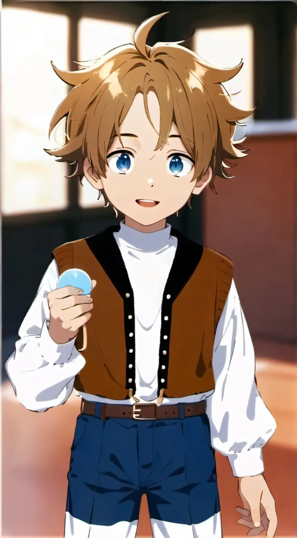 ai character: luck background