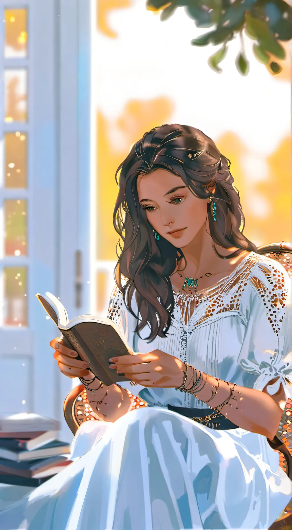 ai character: Alexia(fin) background