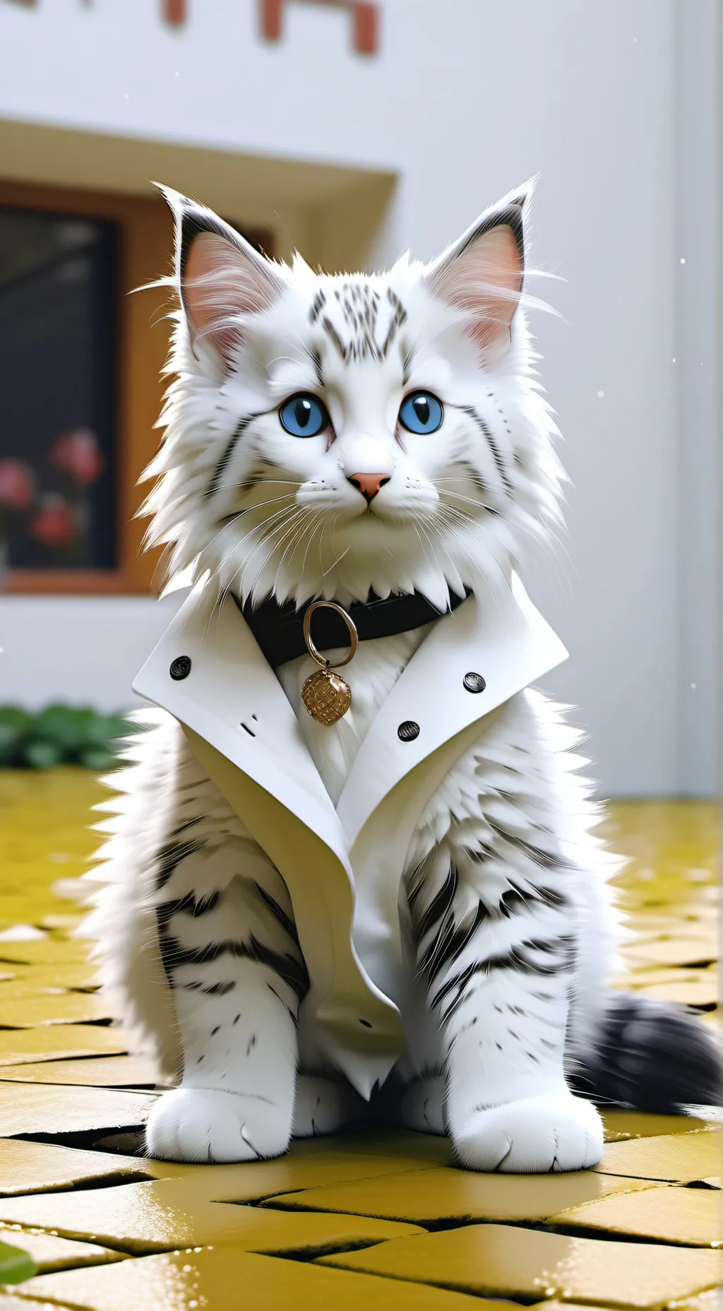 ai character: muffin background