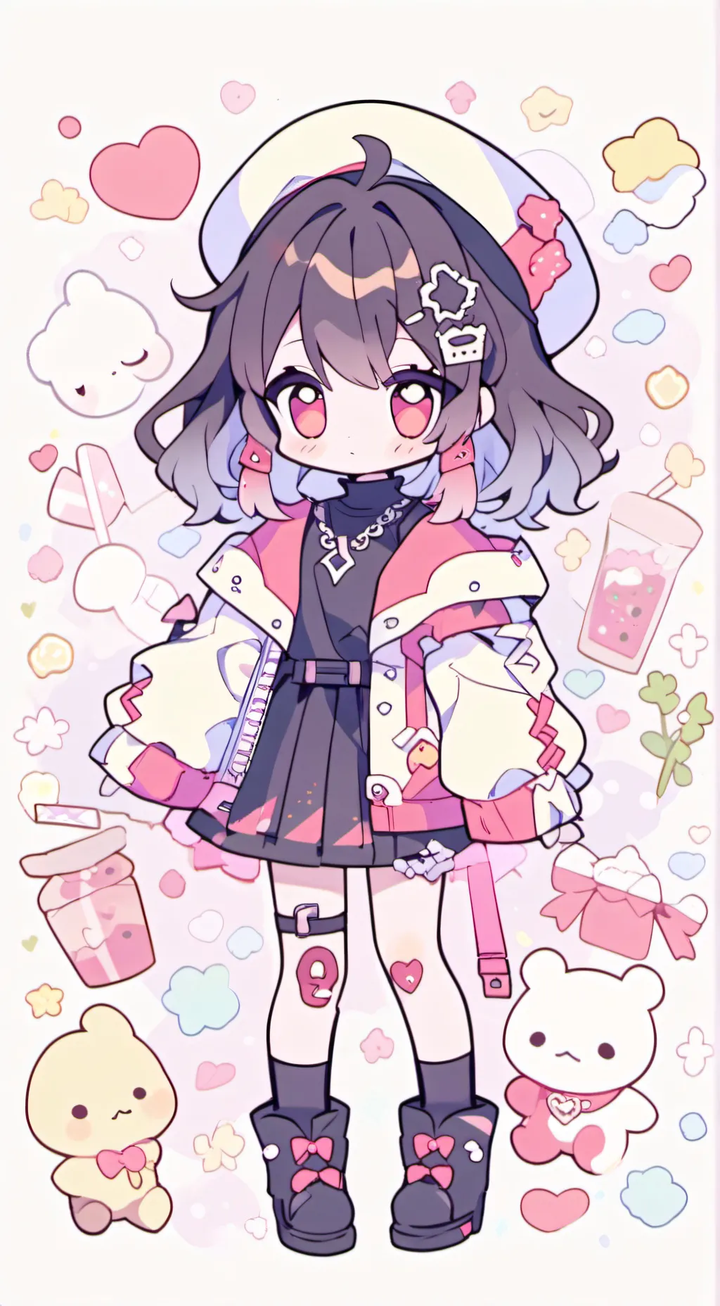 ai character: Mha background